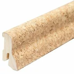 BAUHAUS Sockelleiste Kork 2,4 M X 2,2 Cm X 4 Cm, Geschwungen