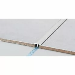 BAUHAUS LOGOCLIC T-Profil 265 Silber, 2,7 M X 14 Mm, Montageart: Kleben