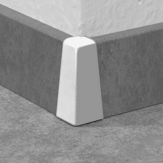 BAUHAUS LOGOCLIC Außenecke K40 C Weiß, 2 Stk., Passend Für: LOGOCLIC Sockelleiste K40 C 1 BAUHAUS LOGOCLIC Außenecke K40 C Weiß, 2 Stk., Passend Für: LOGOCLIC Sockelleiste K40 C