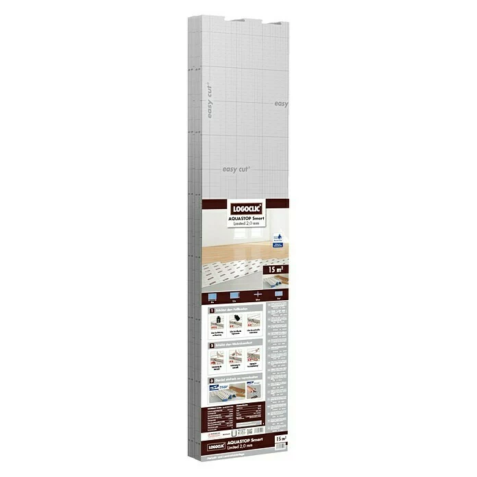 BAUHAUS LOGOCLIC Dämmunterlage Aqua Stop Smart Limited 15 M², Stärke: 2 Mm 1 BAUHAUS LOGOCLIC Dämmunterlage Aqua Stop Smart Limited 15 M², Stärke: 2 Mm