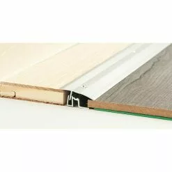 BAUHAUS LOGOCLIC Übergangsprofil 401 Silber, 0,9 M X 38 Mm, Montageart: Schrauben