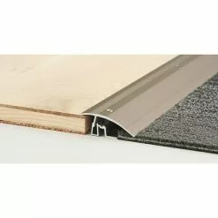 BAUHAUS LOGOCLIC Anpassprofil 402 Edelstahl Matt, 0,9 M X 50 Mm, Montageart: Schrauben