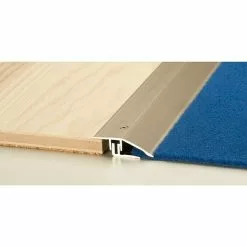 BAUHAUS LOGOCLIC Anpassprofil 221 Edelstahl Matt, 2,7 M X 44 Mm, Montageart: Schrauben