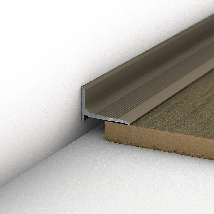 BAUHAUS LOGOCLIC Abschlussprofil 290 Edelstahl Matt, 1 M X 20 Mm X 13 Mm, Montageart: Kleben 1 BAUHAUS LOGOCLIC Abschlussprofil 290 Edelstahl Matt, 1 M X 20 Mm X 13 Mm, Montageart: Kleben