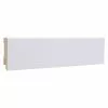 BAUHAUS Sockelleiste Weiß, 2,4 M X 16 Mm X 50 Mm, Gerade