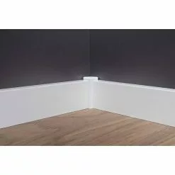 BAUHAUS Sockelleiste Weiß, 2,4 M X 16 Mm X 50 Mm, Gerade -Angebote Fliesen Store 12 6081