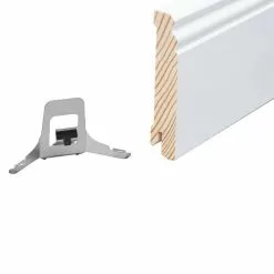 BAUHAUS Sockelleiste 2,4 M X 1,8 Cm X 9,6 Cm, Nadelholz, Lackiert 10 BAUHAUS Sockelleiste 2,4 M X 1,8 Cm X 9,6 Cm, Nadelholz, Lackiert -Angebote Fliesen Store 12 6118