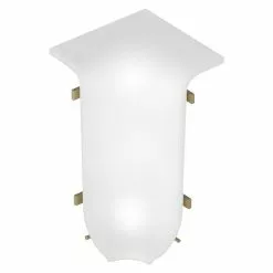 BAUHAUS LOGOCLIC Innenecke Weiß, 2 Stk., Geeignet Für: Kabelkanal-Sockelleisten