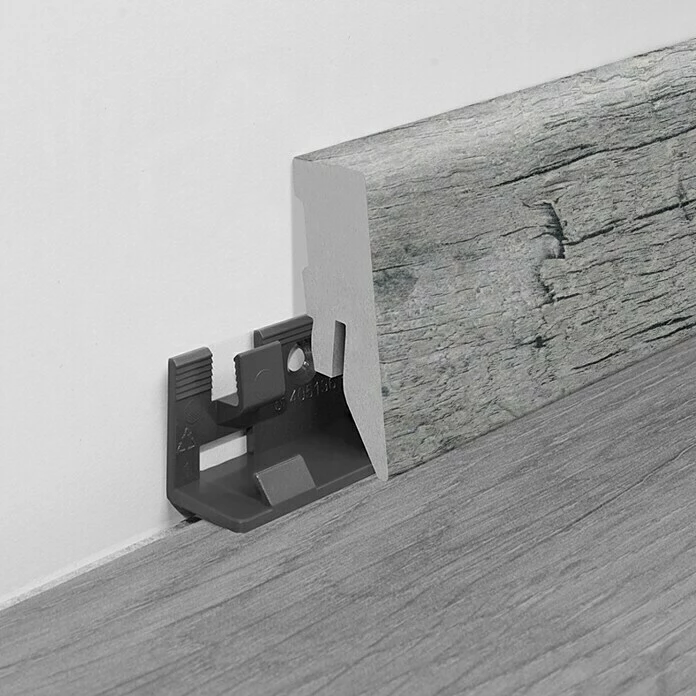 BAUHAUS LOGOCLIC Sockelleiste Speedway 2,6 M X 18 Mm X 49 Mm, Gerade 1 BAUHAUS LOGOCLIC Sockelleiste Speedway 2,6 M X 18 Mm X 49 Mm, Gerade