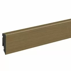 BAUHAUS Profiles And More Sockelleiste KU051L Columbia Eiche 2,4 M X 15 Mm X 50 Mm, Gerade