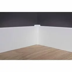 BAUHAUS Sockelleiste Weiß, 2,4 M X 16 Mm X 80 Mm, Gerade -Angebote Fliesen Store 12 6183