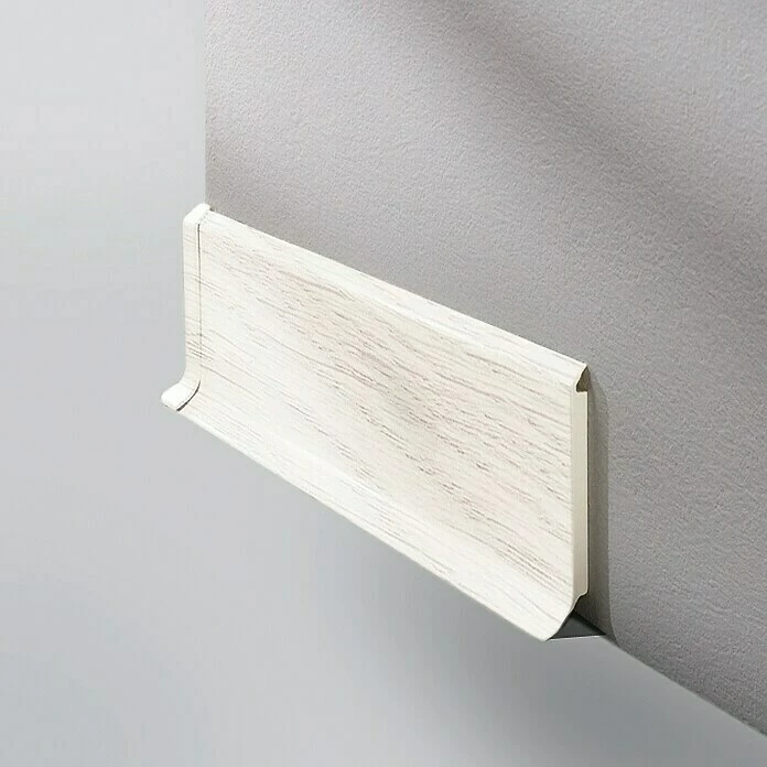 BAUHAUS LOGOCLIC Hartschaumleiste HSL Esche Weiß, 2,5 M X 14 Mm X 60 Mm 1 BAUHAUS LOGOCLIC Hartschaumleiste HSL Esche Weiß, 2,5 M X 14 Mm X 60 Mm