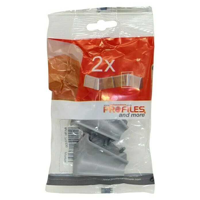 BAUHAUS Profiles And More Innenecke FU147H Silber, 2 Stk. 2 BAUHAUS Profiles And More Innenecke FU147H Silber, 2 Stk. – Bild 2