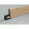 BAUHAUS LOGOCLIC Aquaprotect Sockelleiste K58 Soft Oak 2,6 M X 18 Mm X 58 Mm, Gerade