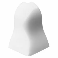 BAUHAUS LOGOCLIC Außenecke K40 Weiß, 2 Stk., Geeignet Für: Sockelleiste K40