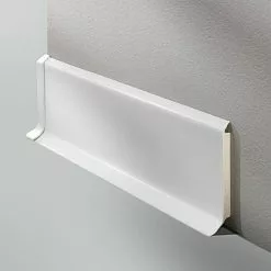 BAUHAUS LOGOCLIC Hartschaumleiste HSL Hellgrau, 2,5 M X 14 Mm X 60 Mm