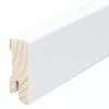 BAUHAUS Sockelleiste 2,4 M X 1,6 Cm X 4 Cm, Nadelholz, Lackiert