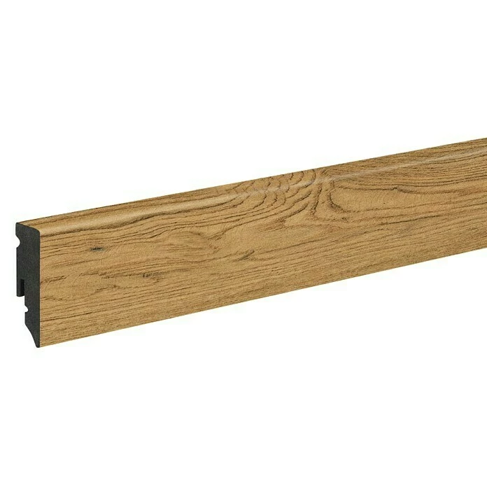 BAUHAUS Profiles And More Sockelleiste KU51L Eiche Sumatra 2,4 M X 15 Mm X 50 Mm, Gerade 1 BAUHAUS Profiles And More Sockelleiste KU51L Eiche Sumatra 2,4 M X 15 Mm X 50 Mm, Gerade