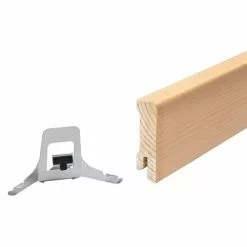 BAUHAUS Sockelleiste Buche 2,4 M X 1,6 Cm X 5,8 Cm -Angebote Fliesen Store 12 6319