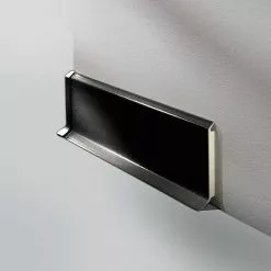 BAUHAUS LOGOCLIC Hartschaumleiste HSL Schwarz, 2,5 M X 14 Mm X 60 Mm