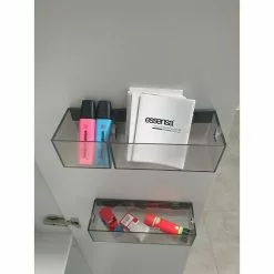 BAUHAUS Essensa Aufbewahrungsbox-Set Boxx 3 -tlg., Kunststoff, Graphit/Transluzent -Angebote Fliesen Store 12 6414