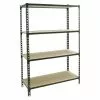 BAUHAUS Simonrack Maderclick Metallregal L X B X H: 50 X 90 X 150 Cm, Traglast: 150 Kg/Boden, Anzahl Böden: 4, Stecken, Anthrazitgrau