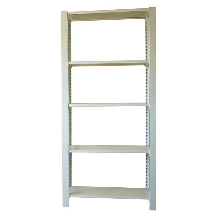 BAUHAUS Simonrack Simonoffice Aktenregal Grundelement L X B X H: 40 X 90 X 210 Cm, Traglast: 200 Kg/Boden, Anzahl Böden: 5, Weiß 1 BAUHAUS Simonrack Simonoffice Aktenregal Grundelement L X B X H: 40 X 90 X 210 Cm, Traglast: 200 Kg/Boden, Anzahl Böden: 5, Weiß