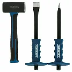 BAUHAUS Wisent Hammer- & Meißel-Set 3 -tlg.