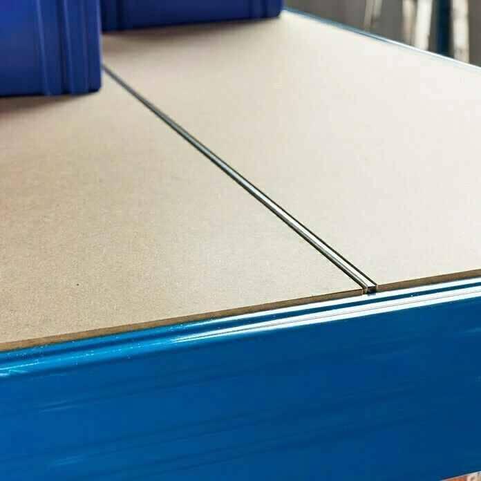 BAUHAUS Regalux Metall-Schwerlastregal M L X B X H: 50 X 60 X 180 Cm, Traglast: 290 Kg/Boden, Anzahl Böden: 5 Stk., Stecken, Blau 3 BAUHAUS Regalux Metall-Schwerlastregal M L X B X H: 50 X 60 X 180 Cm, Traglast: 290 Kg/Boden, Anzahl Böden: 5 Stk., Stecken, Blau – Bild 3