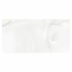 BAUHAUS Feinsteinzeugfliese Onix Cloud 120 X 240 Cm, Weiß/Grau, Glänzend -Angebote Fliesen Store 12 659