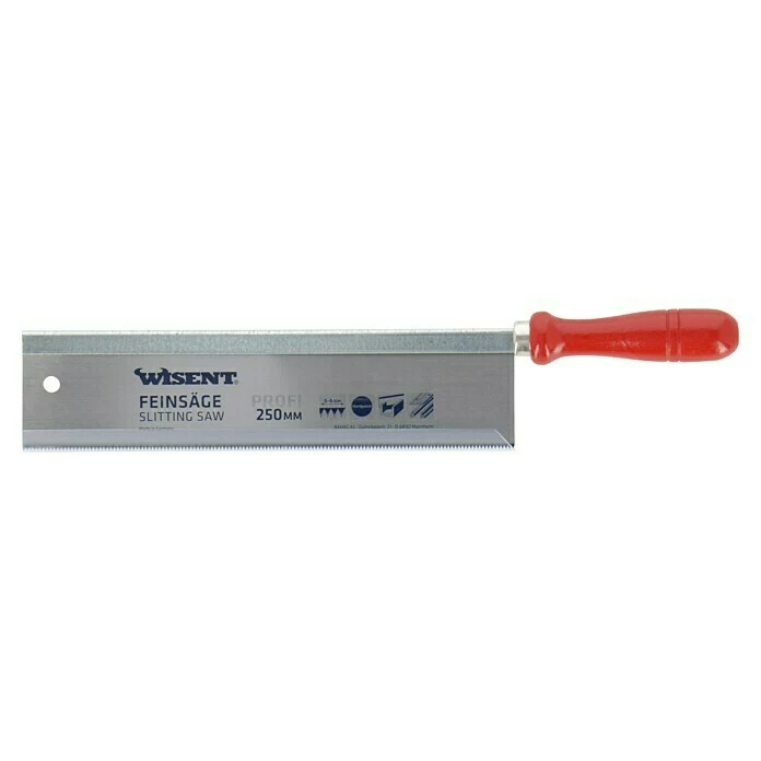 BAUHAUS Wisent Feinsäge Blattlänge: 250 Mm, Form Griff: Gerade 1 BAUHAUS Wisent Feinsäge Blattlänge: 250 Mm, Form Griff: Gerade