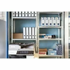 BAUHAUS Simonrack Simonclick Metallregal Mini L X B X H: 30 X 80 X 180 Cm, Traglast: 180 Kg/Boden, Anzahl Böden: 5 Stk., Stecken, Silber -Angebote Fliesen Store 12 6729