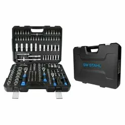 BAUHAUS SW-Stahl Steckschlüssel-Satz 184 -tlg.