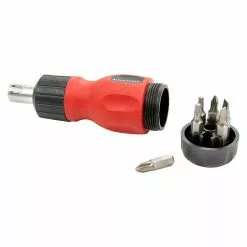 BAUHAUS Alpha Tools Mini-Schraubendreher-Set Farbe: Schwarz/Rot -Angebote Fliesen Store 12 6852