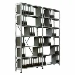 BAUHAUS Scholz Aktenregal Grundelement Länge: 1.050 Mm, Breite: 300 Mm, Höhe: 2.280 Mm, Traglast: 80 Kg/Boden, Anzahl Böden: 7 Stk. -Angebote Fliesen Store 12 6899