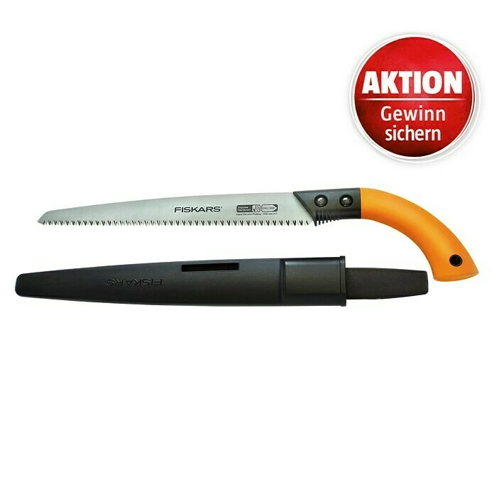 BAUHAUS Fiskars Handsäge SW84 Länge: 54,3 Cm, Geeignet Für: Frisches Holz 1 BAUHAUS Fiskars Handsäge SW84 Länge: 54,3 Cm, Geeignet Für: Frisches Holz