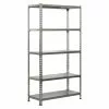 BAUHAUS Simonrack Simonclick Metallregal Plus L X B X H: 50 X 100 X 200 Cm, Traglast: 180 Kg/Boden, Anzahl Böden: 5 Stk., Stecken, Grau