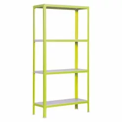 BAUHAUS Simonrack Homeclick Metallregal Mini L X B X H: 40 X 80 X 160 Cm, Traglast: 150 Kg/Boden, Anzahl Böden: 4 Stk., Grün