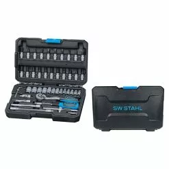 BAUHAUS SW-Stahl Steckschlüssel-Satz 48 -tlg.