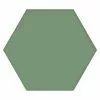 BAUHAUS Feinsteinzeugfliese Hexagon Basic Forest 22 X 25 Cm, Grün, Matt