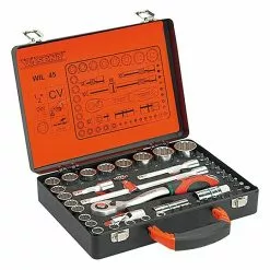 BAUHAUS Wisent Steckschlüssel-Satz WIL 45 -tlg.