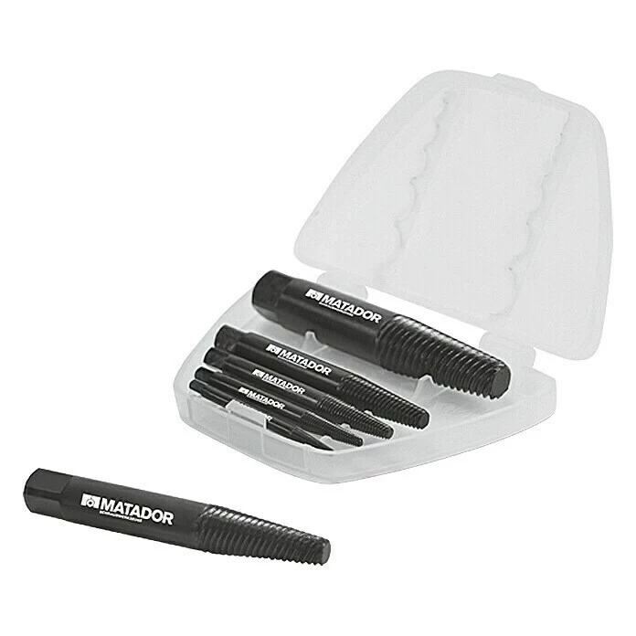 BAUHAUS Matador Schraubenausdreher-Satz 6 -tlg., M3 - M24 1 BAUHAUS Matador Schraubenausdreher-Satz 6 -tlg., M3 - M24