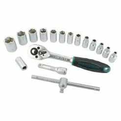 BAUHAUS Brüder Mannesmann Steckschlüssel-Satz Green Line 130 -tlg. -Angebote Fliesen Store 12 7262