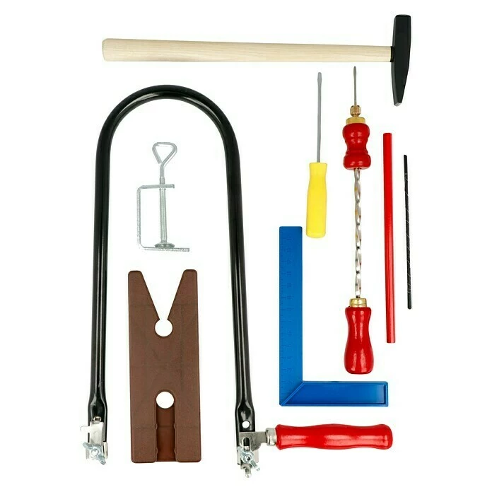 BAUHAUS Wisent Laubsäge-Set 15 -tlg. 1 BAUHAUS Wisent Laubsäge-Set 15 -tlg.