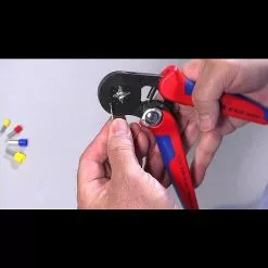 BAUHAUS Knipex Crimpzange Für Aderendhülsen Brüniert, Seiteneinführung -Angebote Fliesen Store 12 7371