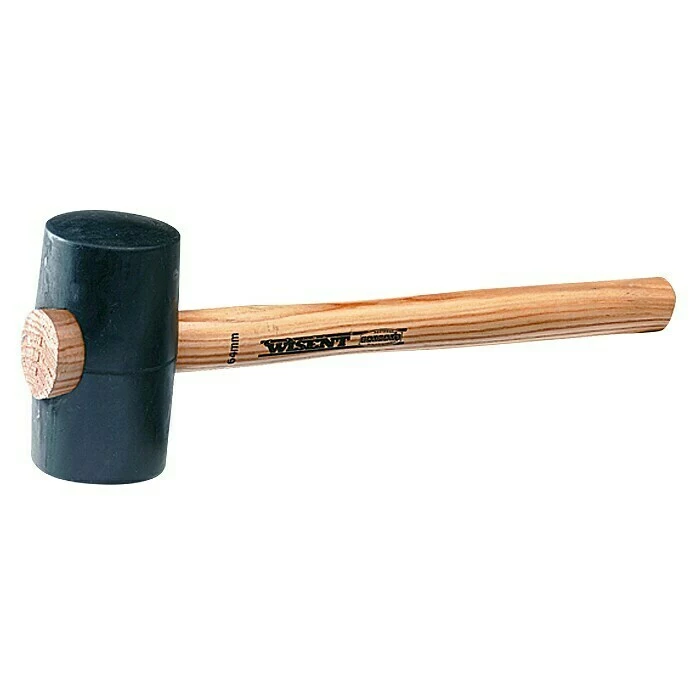 BAUHAUS Wisent Gummihammer Holz, Durchmesser Kopf: 74 Mm 1 BAUHAUS Wisent Gummihammer Holz, Durchmesser Kopf: 74 Mm