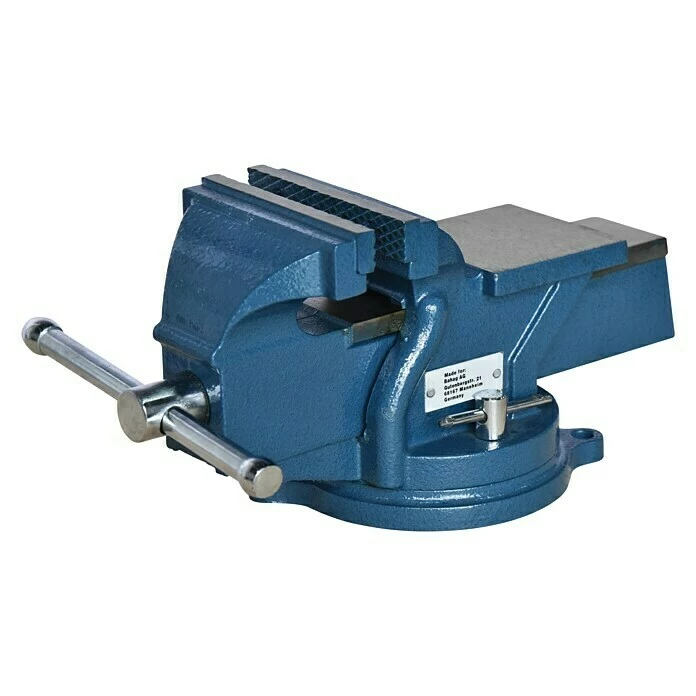 BAUHAUS Schraubstock 125 Mm, 360° Drehbar, Metall 1 BAUHAUS Schraubstock 125 Mm, 360° Drehbar, Metall