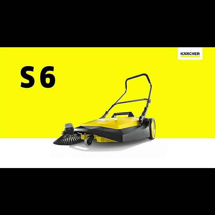 BAUHAUS Kärcher Handkehrmaschine S 6 Flächenleistung: 2.500 M²/h, Arbeitsbreite: 670 Mm, 38 L 3 BAUHAUS Kärcher Handkehrmaschine S 6 Flächenleistung: 2.500 M²/h, Arbeitsbreite: 670 Mm, 38 L – Bild 3