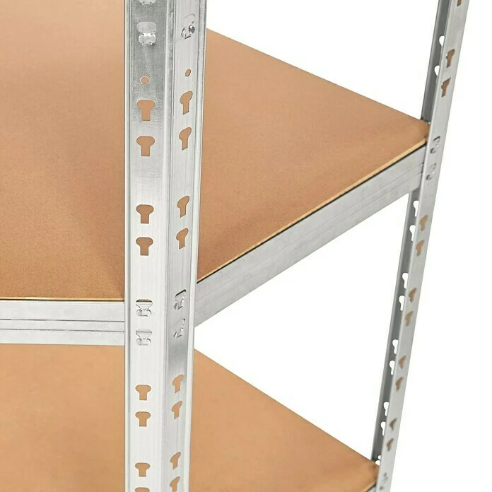 BAUHAUS Regalux Metall-Eckregal L X B X H: 40 X 90 X 180 Cm, Traglast: 175 Kg/Boden 2 BAUHAUS Regalux Metall-Eckregal L X B X H: 40 X 90 X 180 Cm, Traglast: 175 Kg/Boden – Bild 2