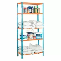 BAUHAUS Simonrack Maderclick Metallregal Super Plus L X B X H: 40 X 110 X 200 Cm, Traglast: 150 Kg/Boden, Anzahl Böden: 5, Stecken, Blau/Orange 7 BAUHAUS Simonrack Maderclick Metallregal Super Plus L X B X H: 40 X 110 X 200 Cm, Traglast: 150 Kg/Boden, Anzahl Böden: 5, Stecken, Blau/Orange -Angebote Fliesen Store 12 7707